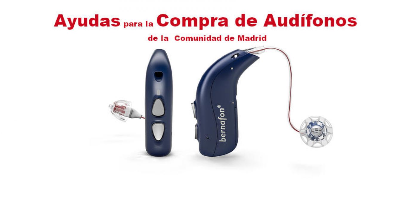 Subvenciones de la Comunidad de Madrid para la compra de audífonos
